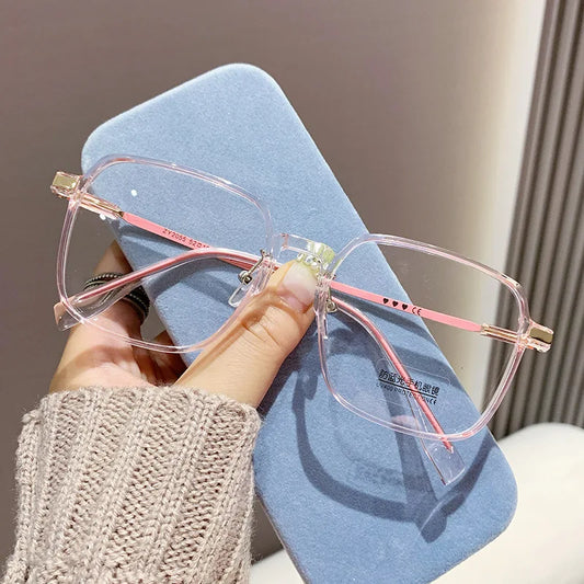 Blue Light Blocking Reading Glasses for Men and Women Fashion Lightweight Anti Eye Strain High Definition Presbyopic Glasses