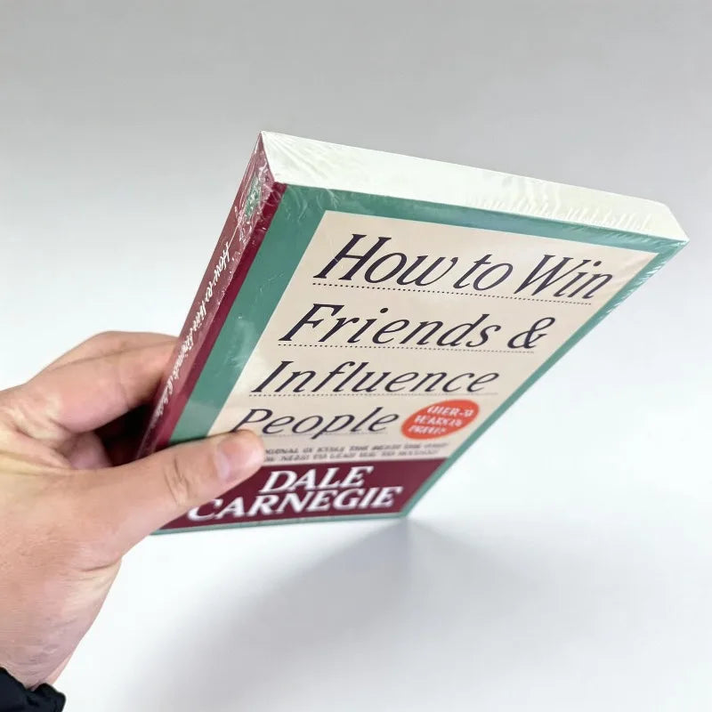 How To Win Friends Influence People By Dale Carnegie Interpersonal Communication Skills Self improvement Reading Book Fo Adult