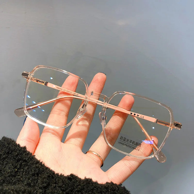 Blue Light Blocking Reading Glasses for Men and Women Fashion Lightweight Anti Eye Strain High Definition Presbyopic Glasses