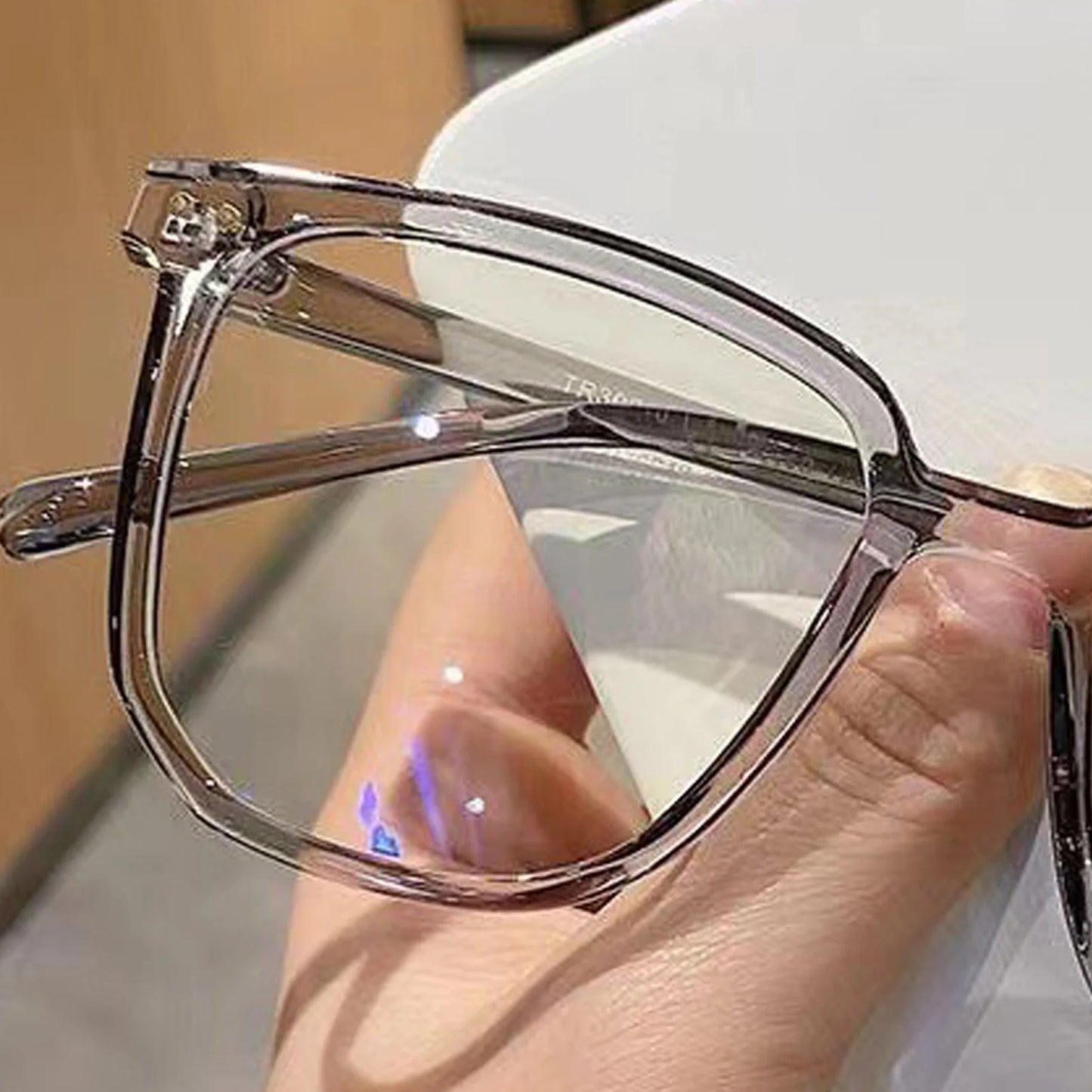 Blue Light Blocking Glasses for Men and Women with Anti Fatigue Lens Lightweight Frame Unisex Eyewear for Studying Office