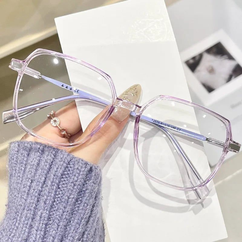 Blue Light Blocking Reading Glasses for Men and Women Fashion Lightweight Anti Eye Strain High Definition Presbyopic Glasses