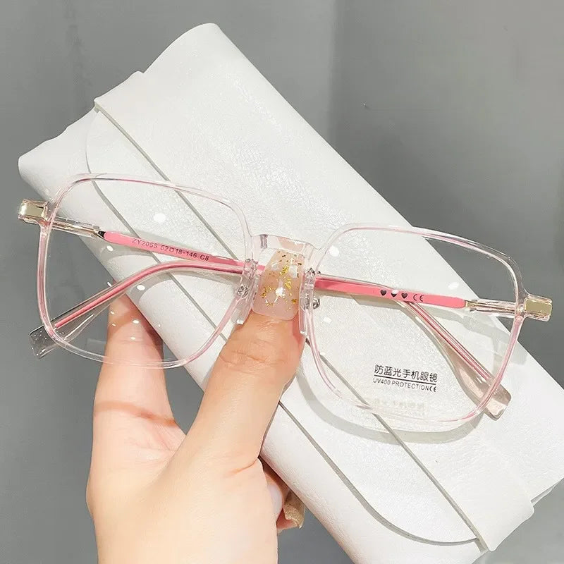 Blue Light Blocking Reading Glasses for Men and Women Fashion Lightweight Anti Eye Strain High Definition Presbyopic Glasses