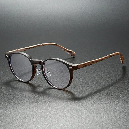Blue Light Blocking Glasses Vintage Round Glasses Fashion Retro Blue Light Blocking Eyeglasses Trendy Stylish,Candy Color Rim