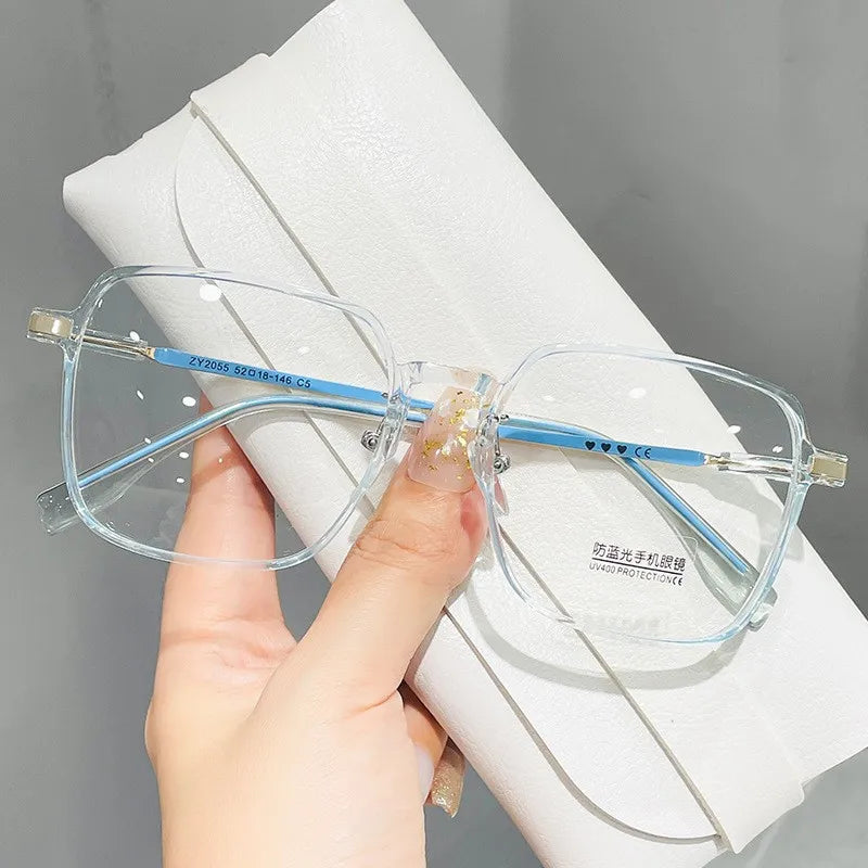 Blue Light Blocking Reading Glasses for Men and Women Fashion Lightweight Anti Eye Strain High Definition Presbyopic Glasses